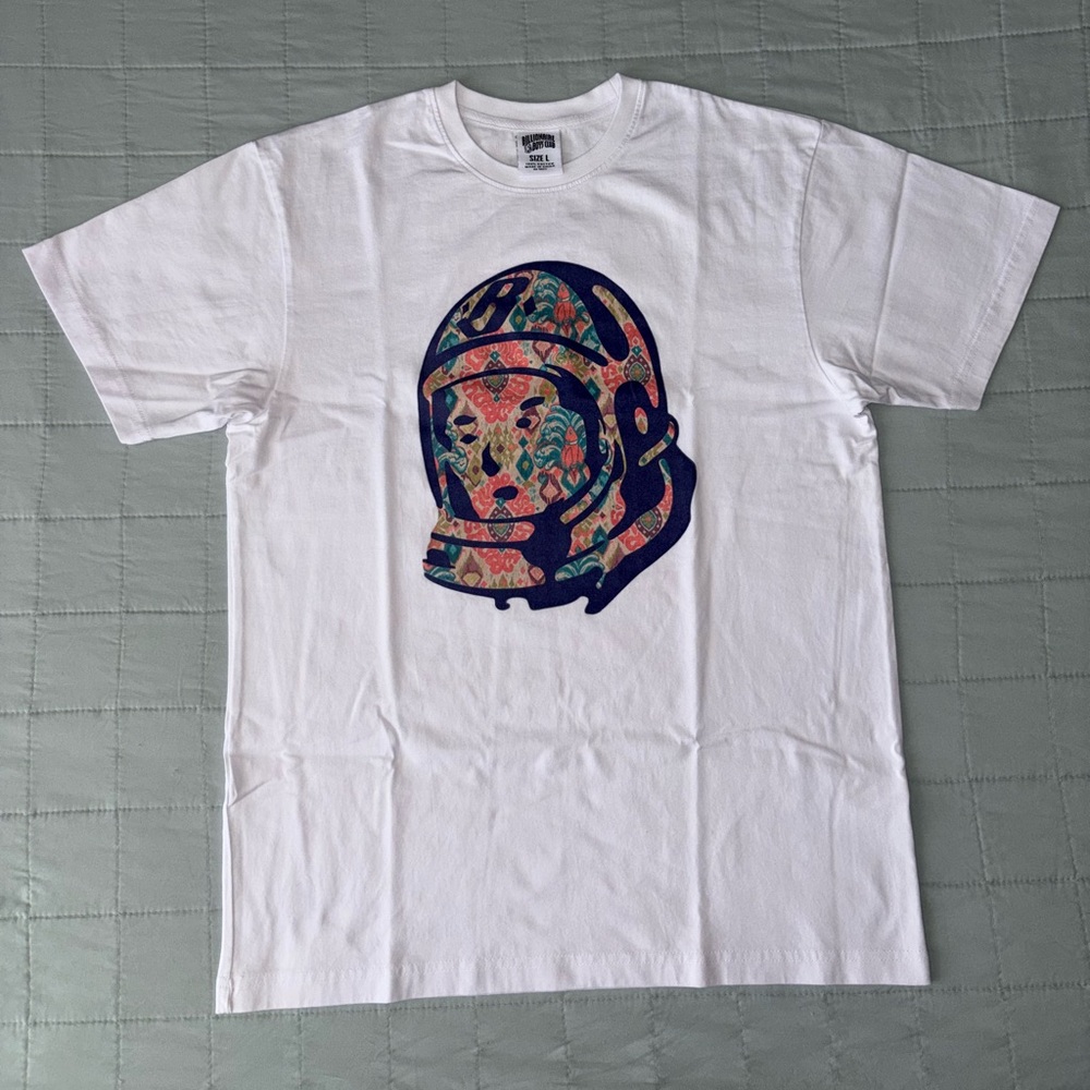 Billionaire Boys Club BB Helmet T-Shirt White Sz. Large